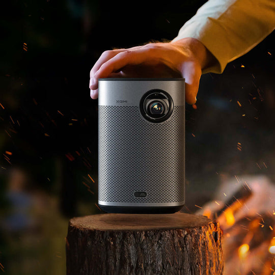 Halo+ - 1080p FHD Portable Mini Projector - Fully Portable Design