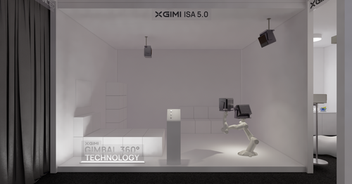 One room at CES 2024 for XGIMI to exhibit the new technology——ISA 5.0