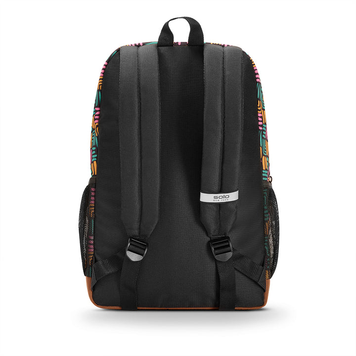 Re:Fresh Machine Washable Backpack in Teal, back view #teal