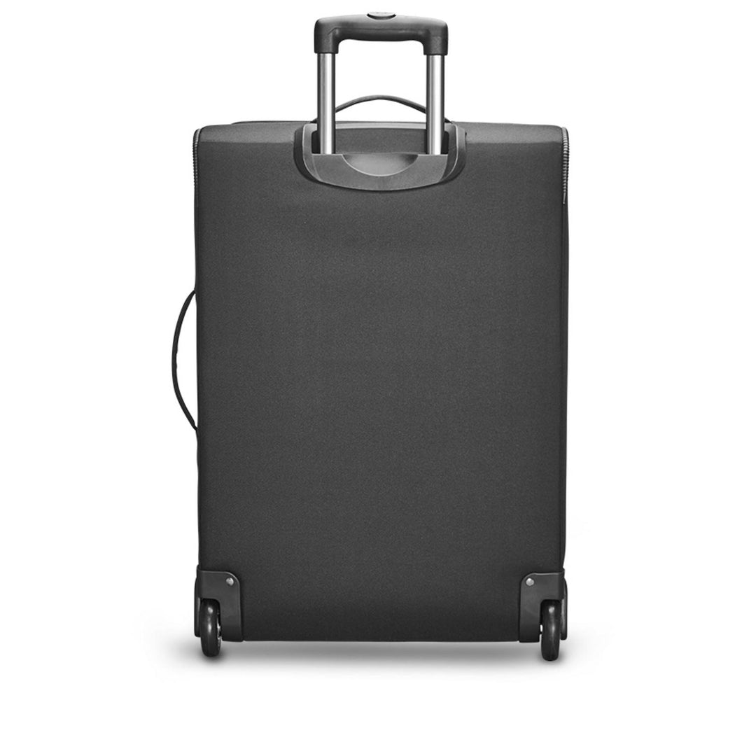back view of Solo Re:treat Check-in in black