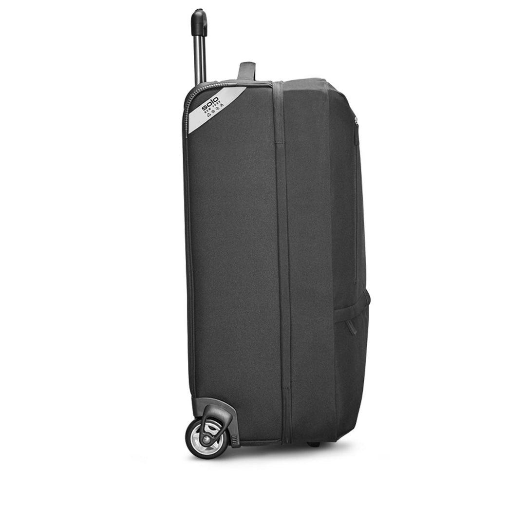 side view of Solo Re:treat Check-in in black